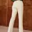 Miniature : Pantalon écru velours vue de dos