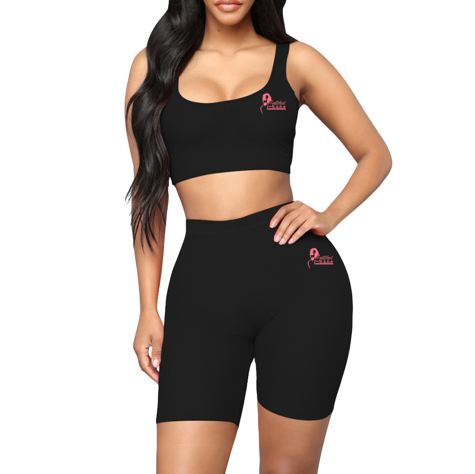 Thumbnail: Snatched Crop Top Two Piece Short Set