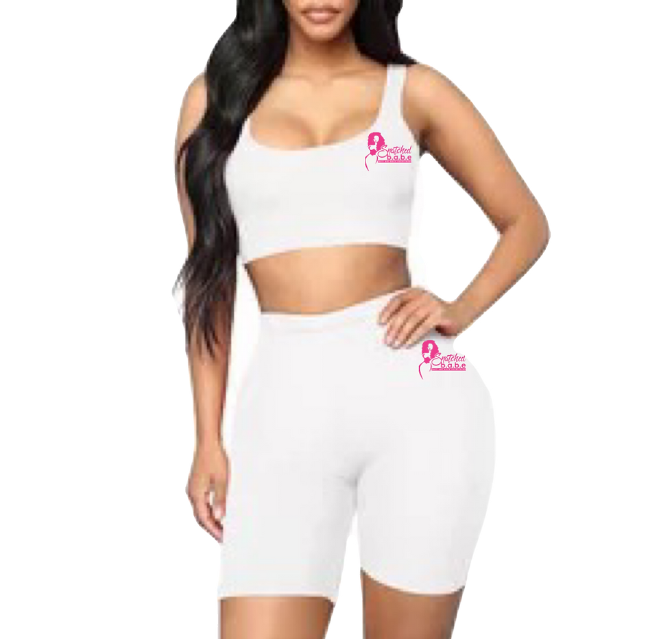 Thumbnail: Snatched Crop Top Two Piece Short Set