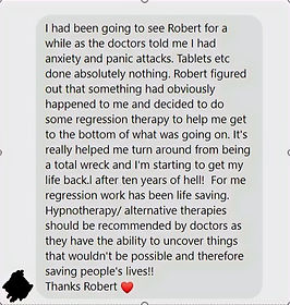 Robert Herdman anxiety Testimonial