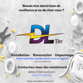 🔌⚡ Bienvenue sur la page de DL’Elec ! ⚡🔌