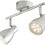 Miniature : Barre 2 spots LED Bomos argent - Colours