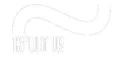 13th Wave Logo with Text - White on Clear (HIGH RES).png