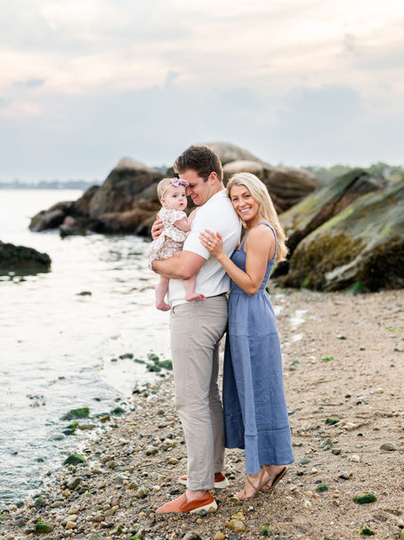 Family Session in Rowayton, Connecticut 