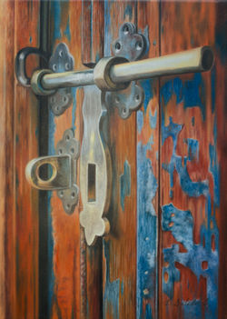 CERRADURA EN NARANJJA Y AMARILLO