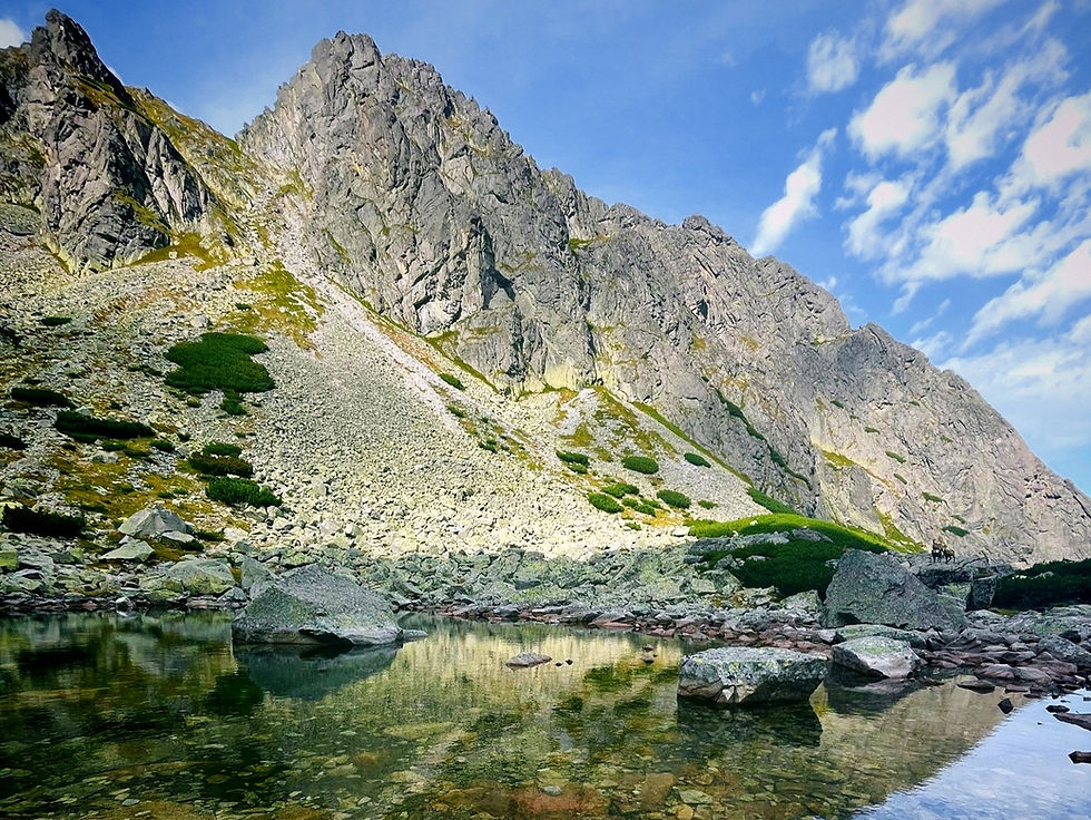 Beautiful place in the heart of the High Tatras in Slovakia
