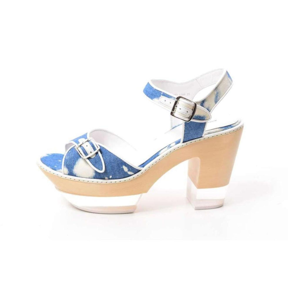 Thumbnail: Maison Mihara Yasuhiro Ladies Blue Shoes