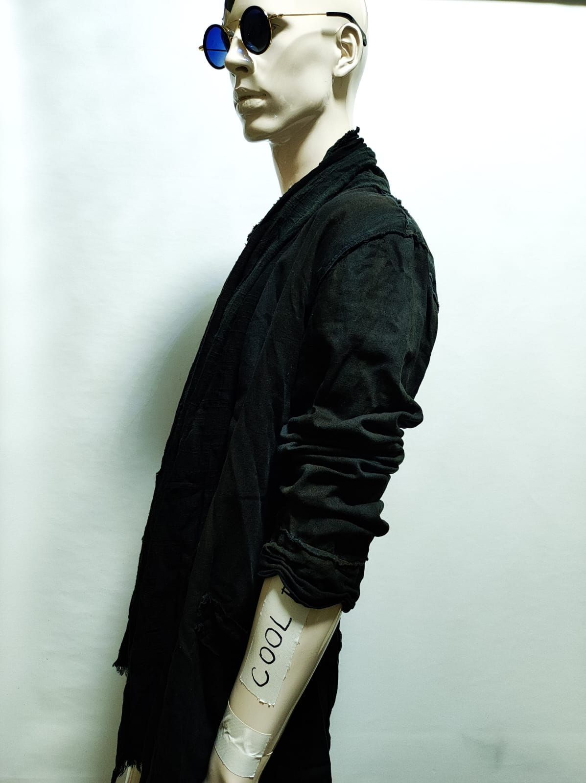 Grunge linen cardigan from 14th Addiction.