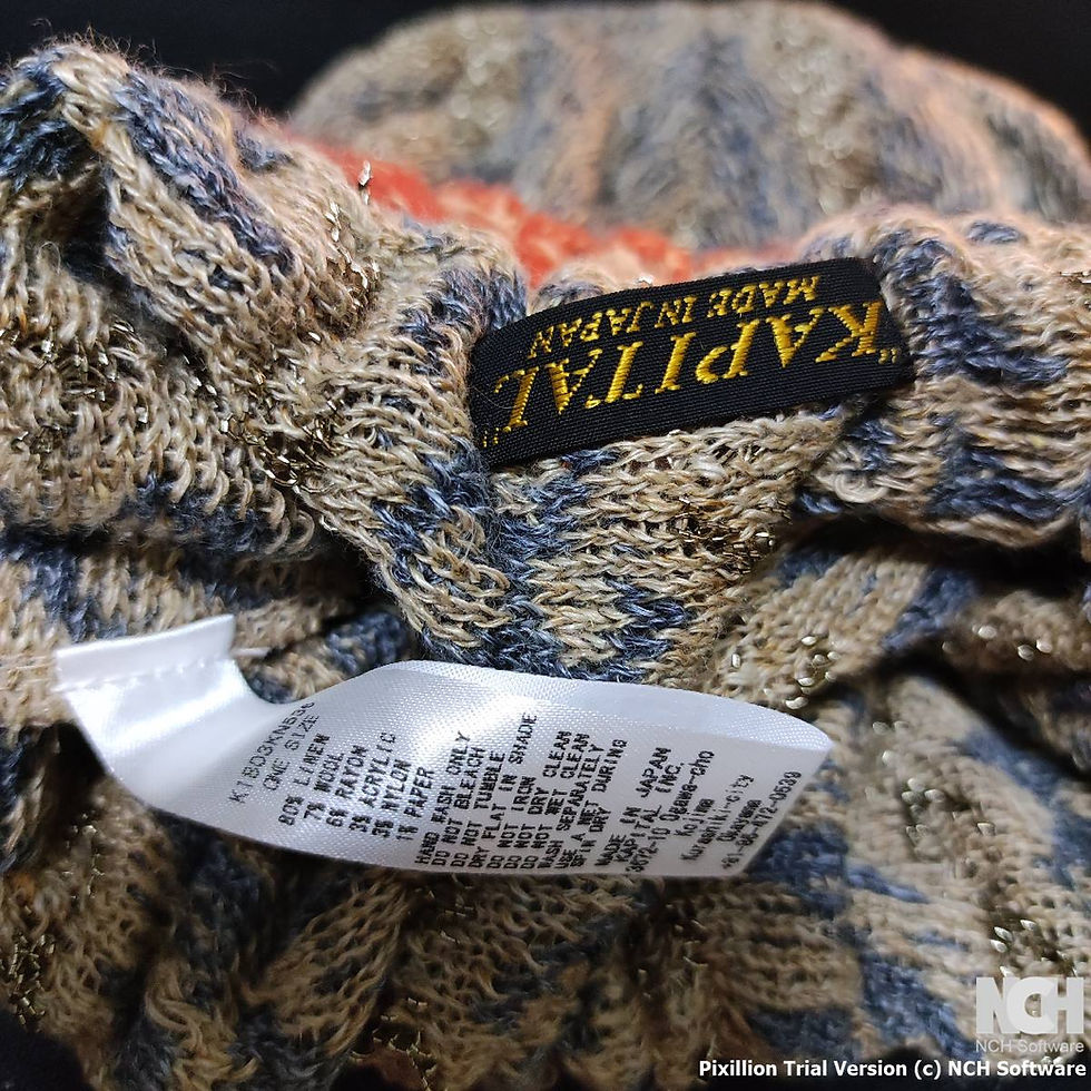 Thumbnail: Kapital Linen Women's Beanee Hat