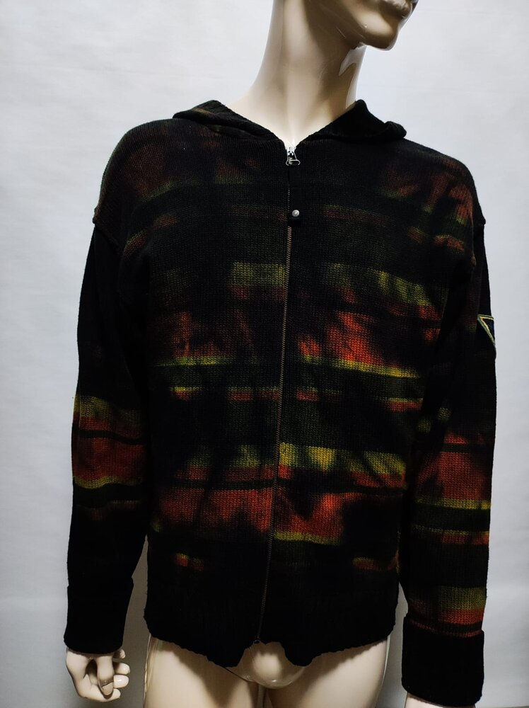 Thumbnail: Diesel Knitted Hoodie Sweatshirt Size L