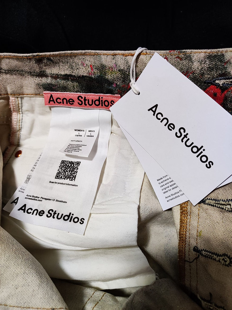 Thumbnail: Acne Studios Men's 1981 Painter Decorator Jeans