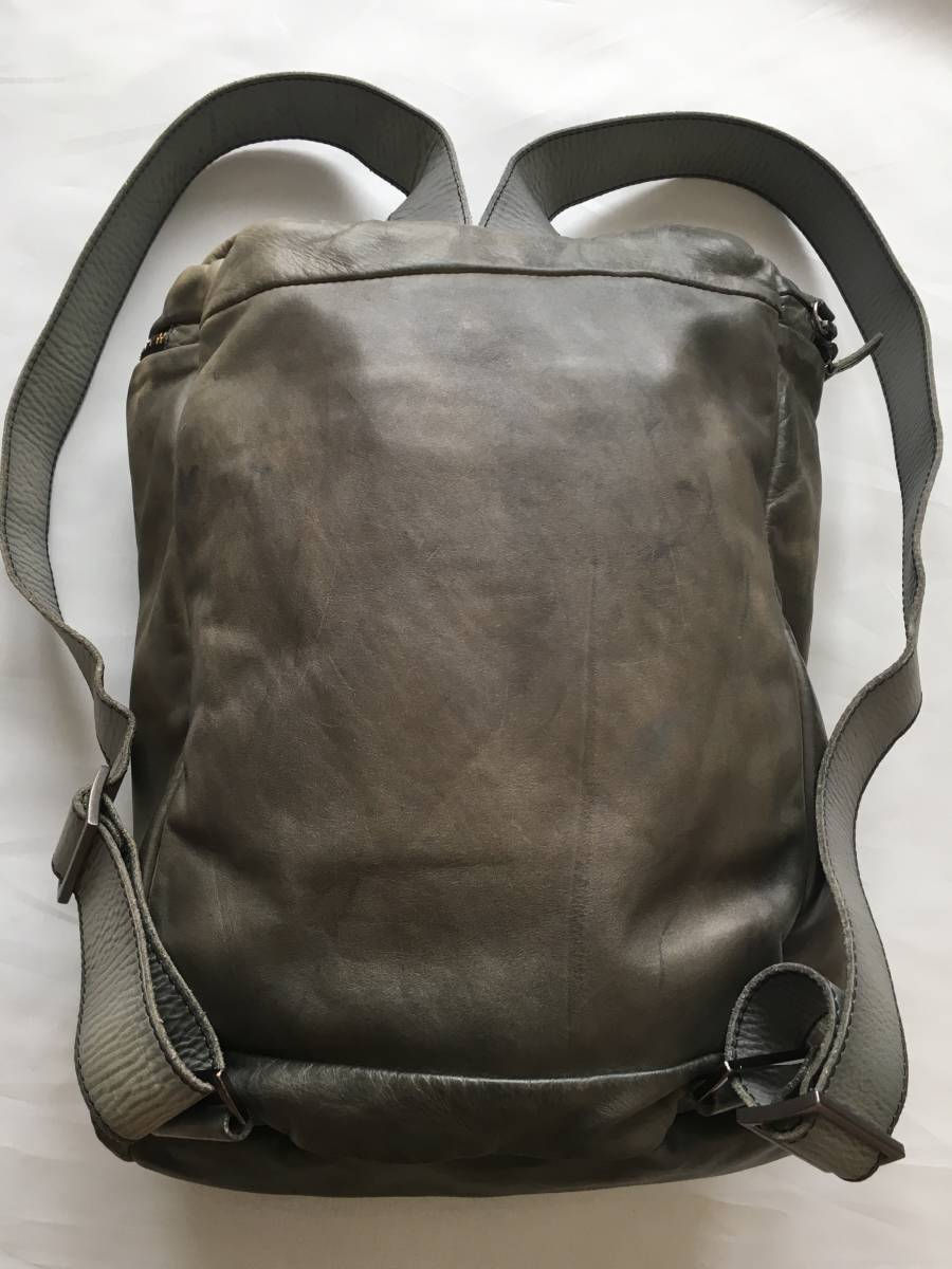 Thumbnail: Numero 10 Italian leather backpack