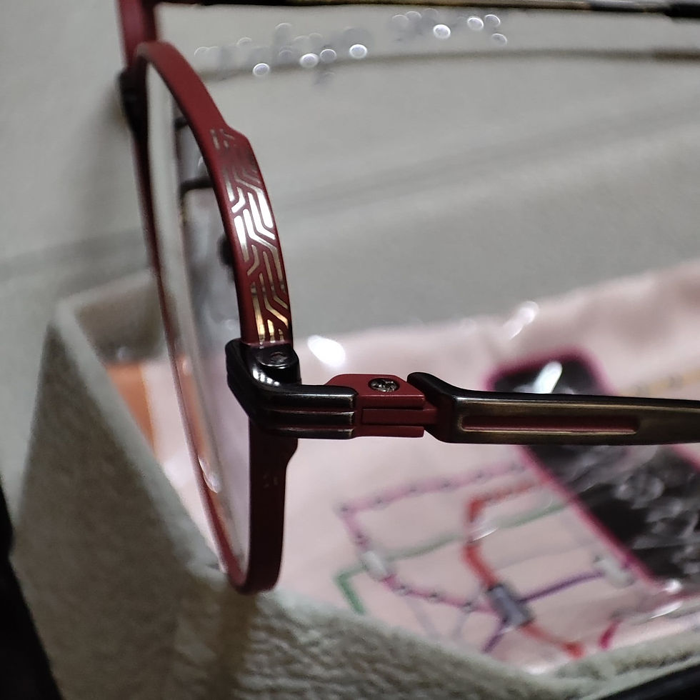 Thumbnail: TOKYO SNAP PLUS titanium eyeglass frames TSP-1082-03 50□20-145