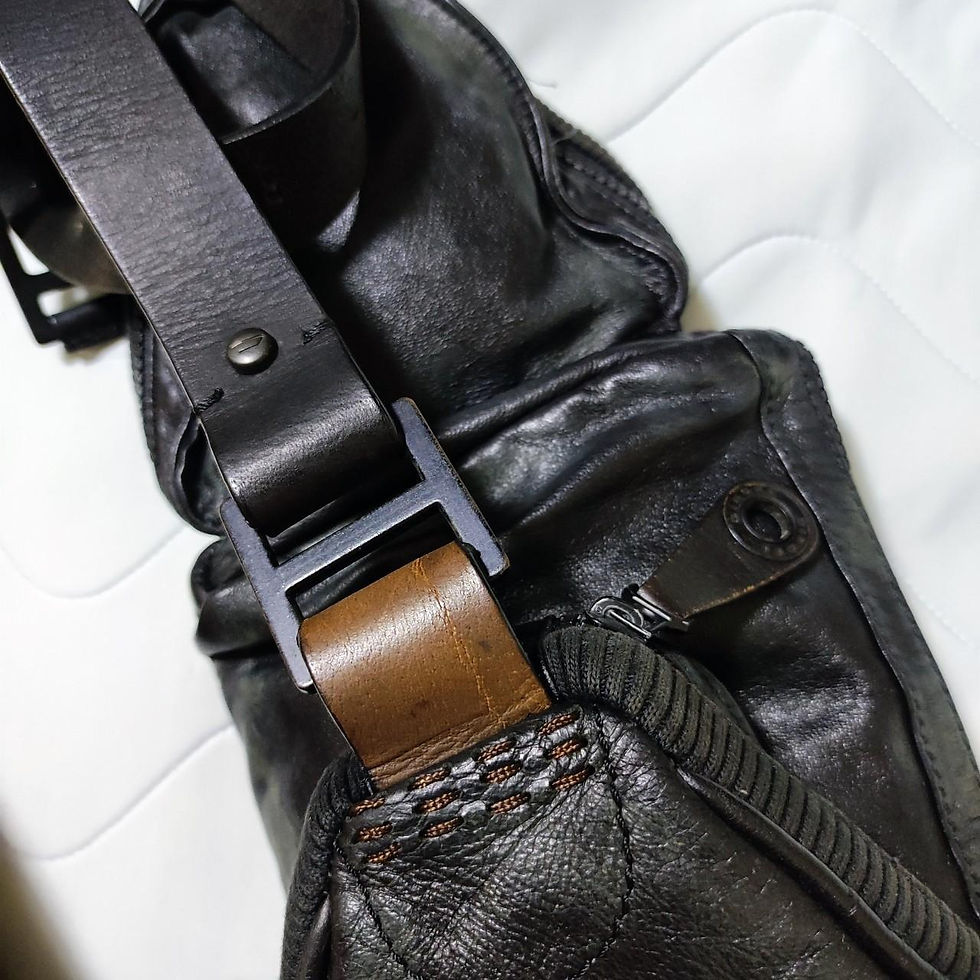 Thumbnail: Diesel Leather Waist Belt Bag / Crossbody.