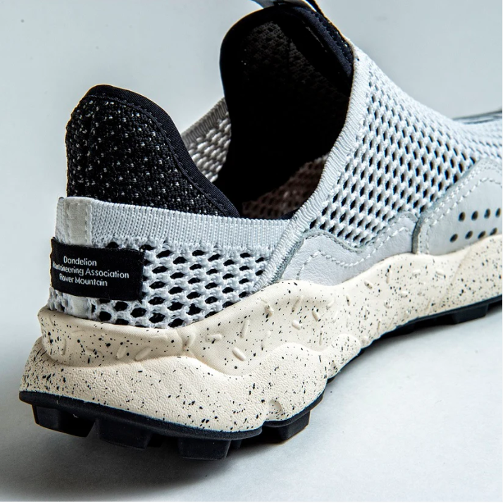Thumbnail: Flower Mountain White Slider Sneakers Size 44 (but oversized)