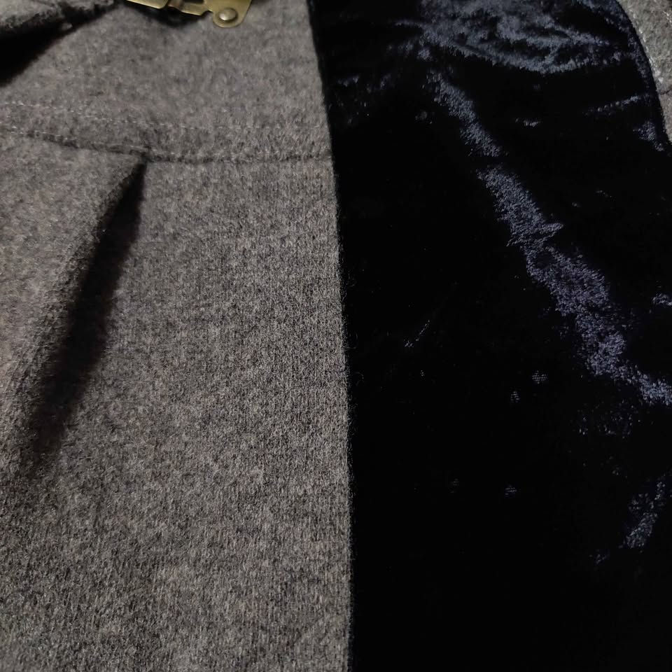 Thumbnail: SHARE SPIRIT HOMME Velvet Switching Pants