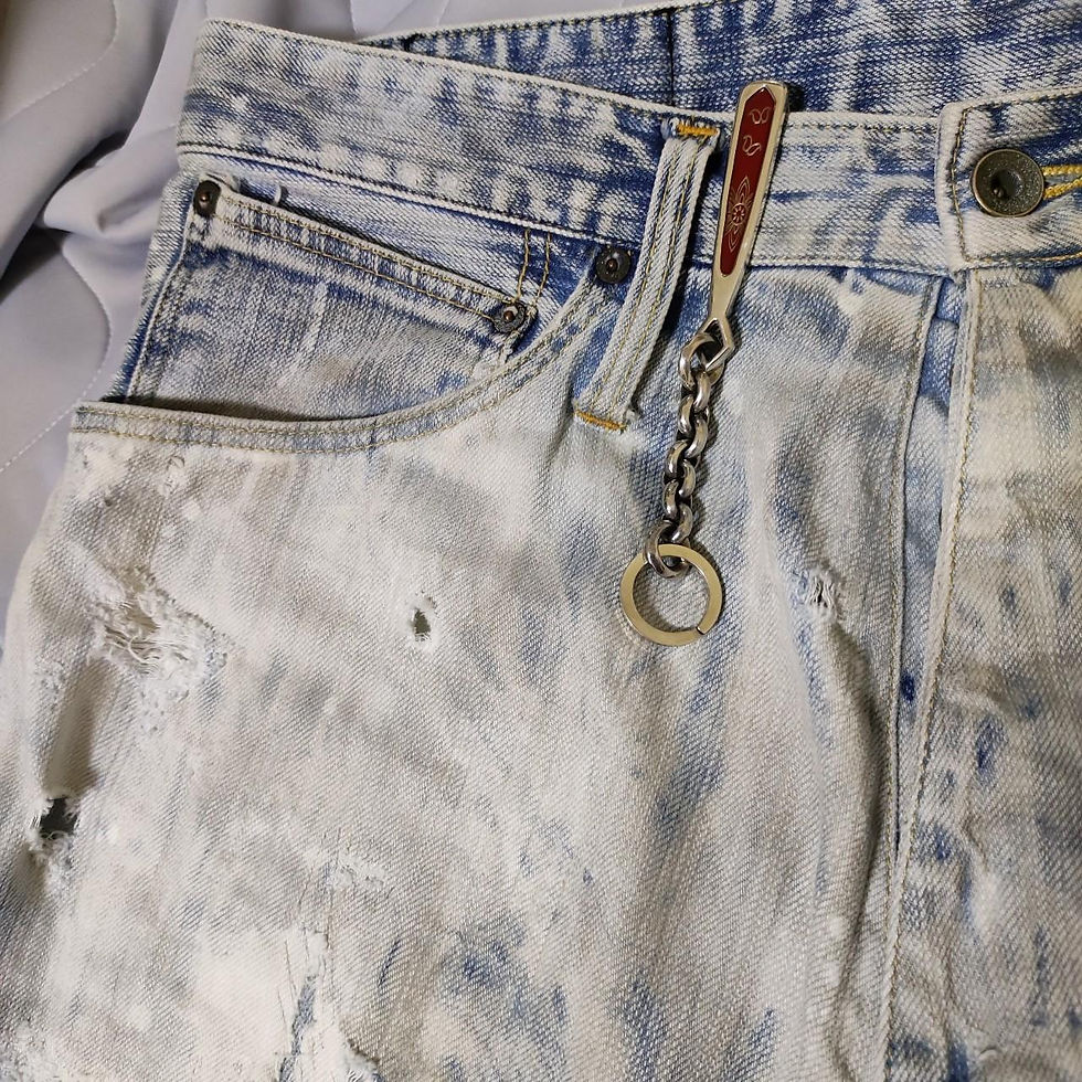 Thumbnail: LE SEMEUR Silver key ring.