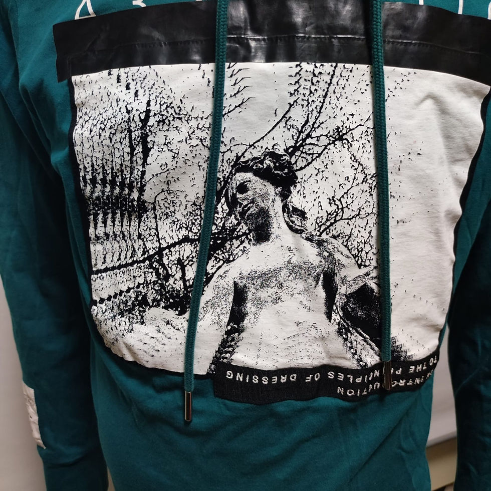 Thumbnail: Diesel Hoodie Fonty YB Size S oversized