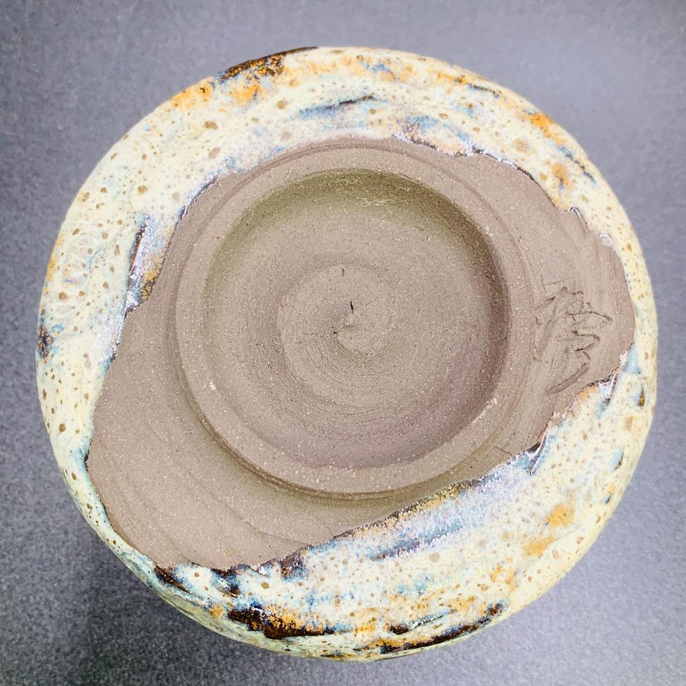 Thumbnail: Osamu Kajiwara helical tea bowl chawan