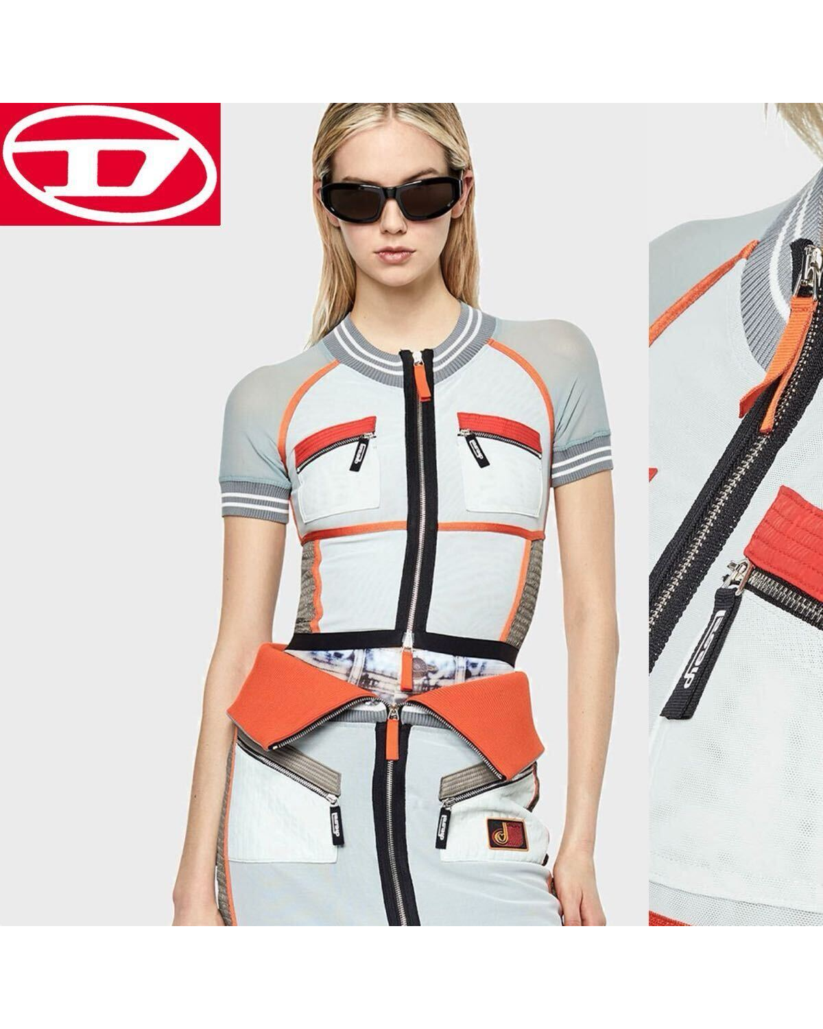 Diesel T-Toky Slim Fit Short Sleeve T-Shirt.