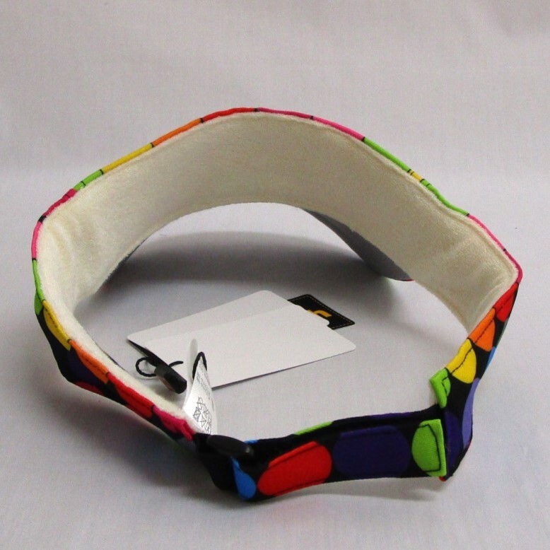 Thumbnail: LOUDMOUTH Blue neon and multi color sun visor