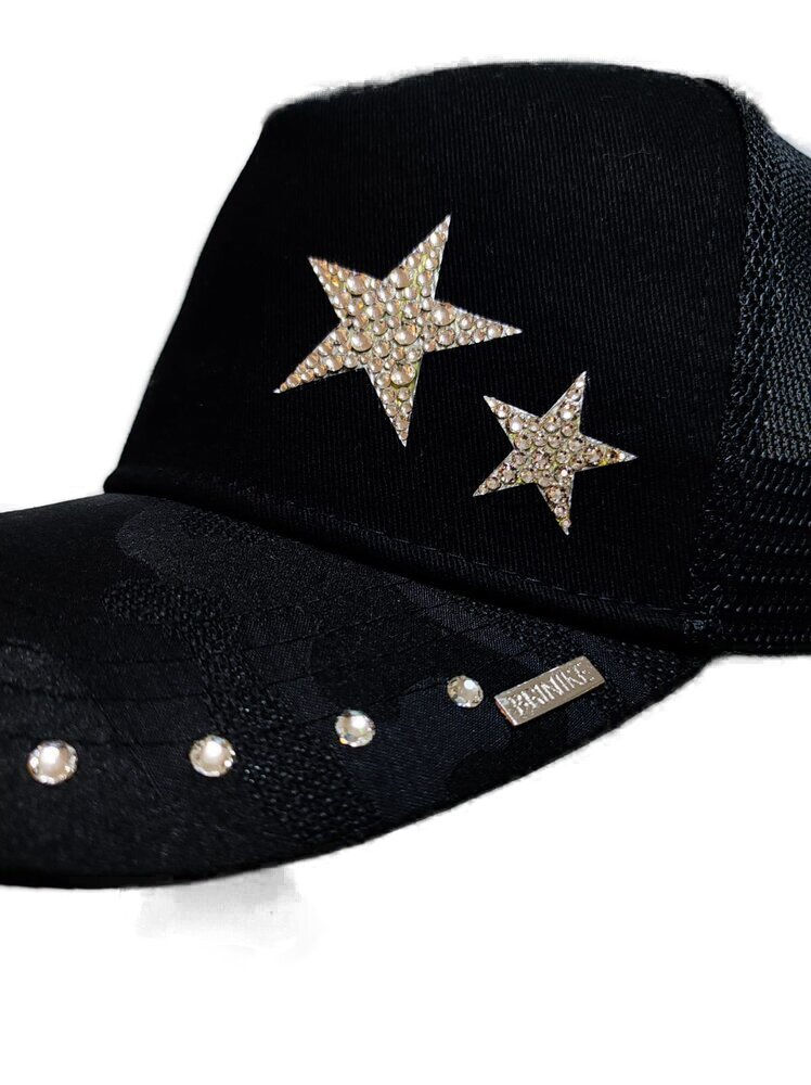 Thumbnail: BRINIKE Star Camo Swarovski Cap (57-59 cm)