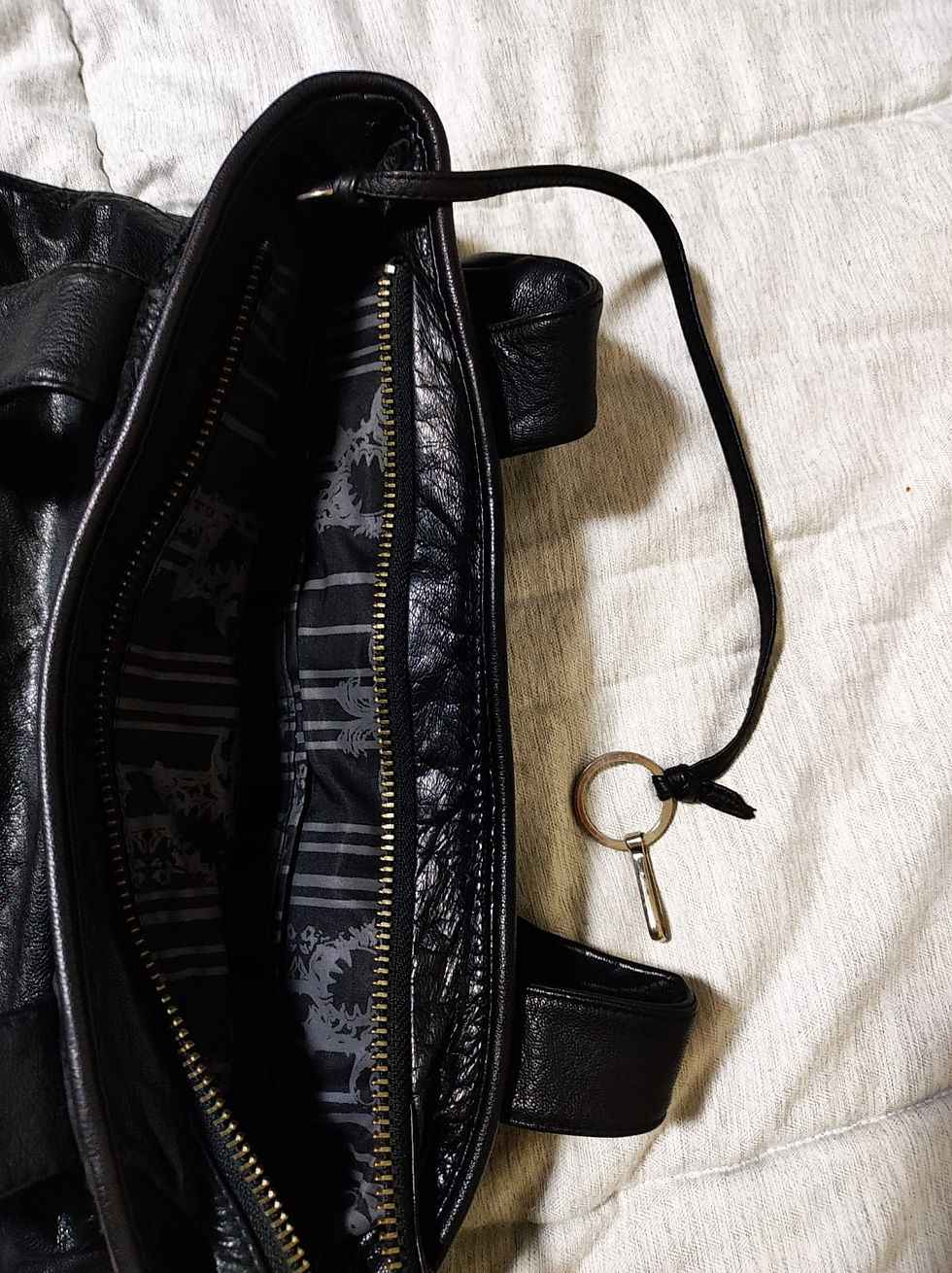Thumbnail: Kmrii Leather Tote Bag
