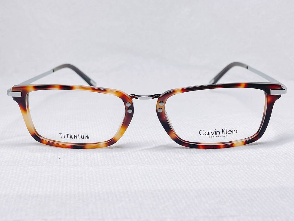 Thumbnail: Calvin Klein unisex titanium eyeglasses 50□18 140. Limited Edition Classics.