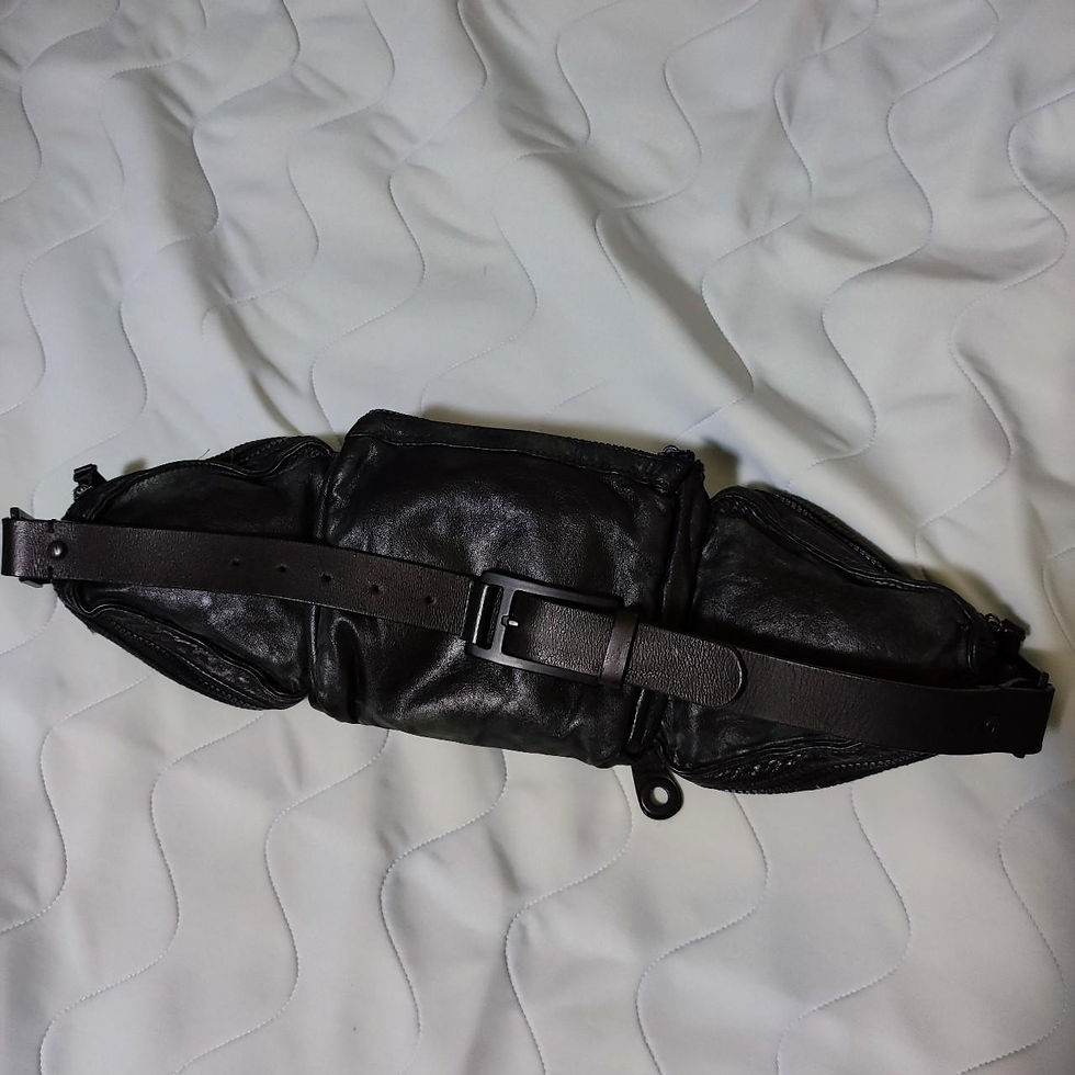 Thumbnail: Diesel Leather Waist Belt Bag / Crossbody.