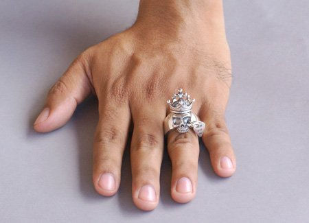Thumbnail: William Walles Death King Bracelet & Ring