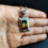 Thumbnail: Good Vibrations Silver Rasta Necklace.