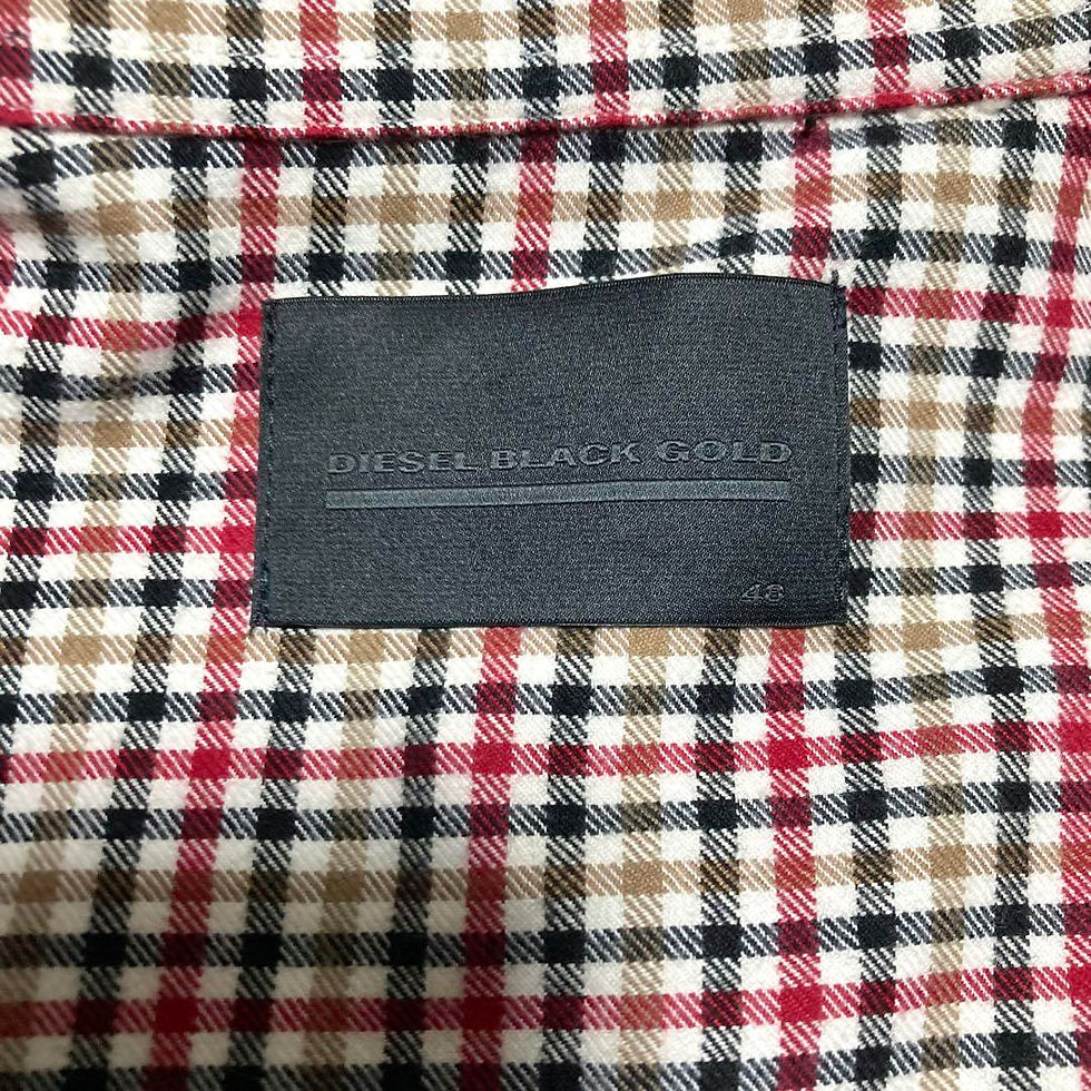 Thumbnail: Diesel Black Gold Printed Long Sleeve Shirt