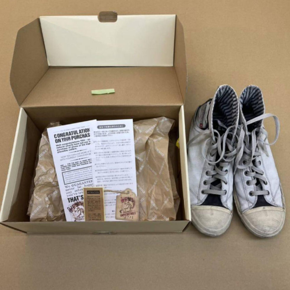 Thumbnail: Diesel Leather Magnete Exposure. Mid Sneakers.