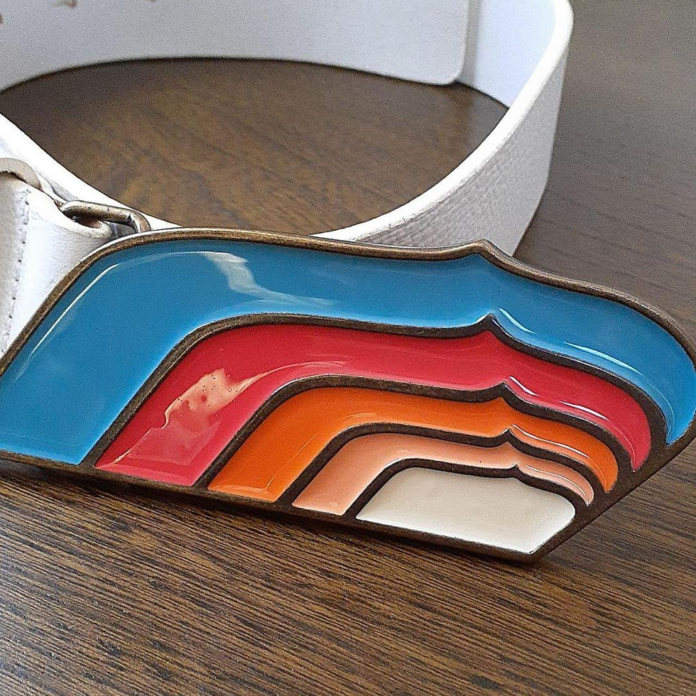 Thumbnail: Diesel (55DSL) Leather Belt.