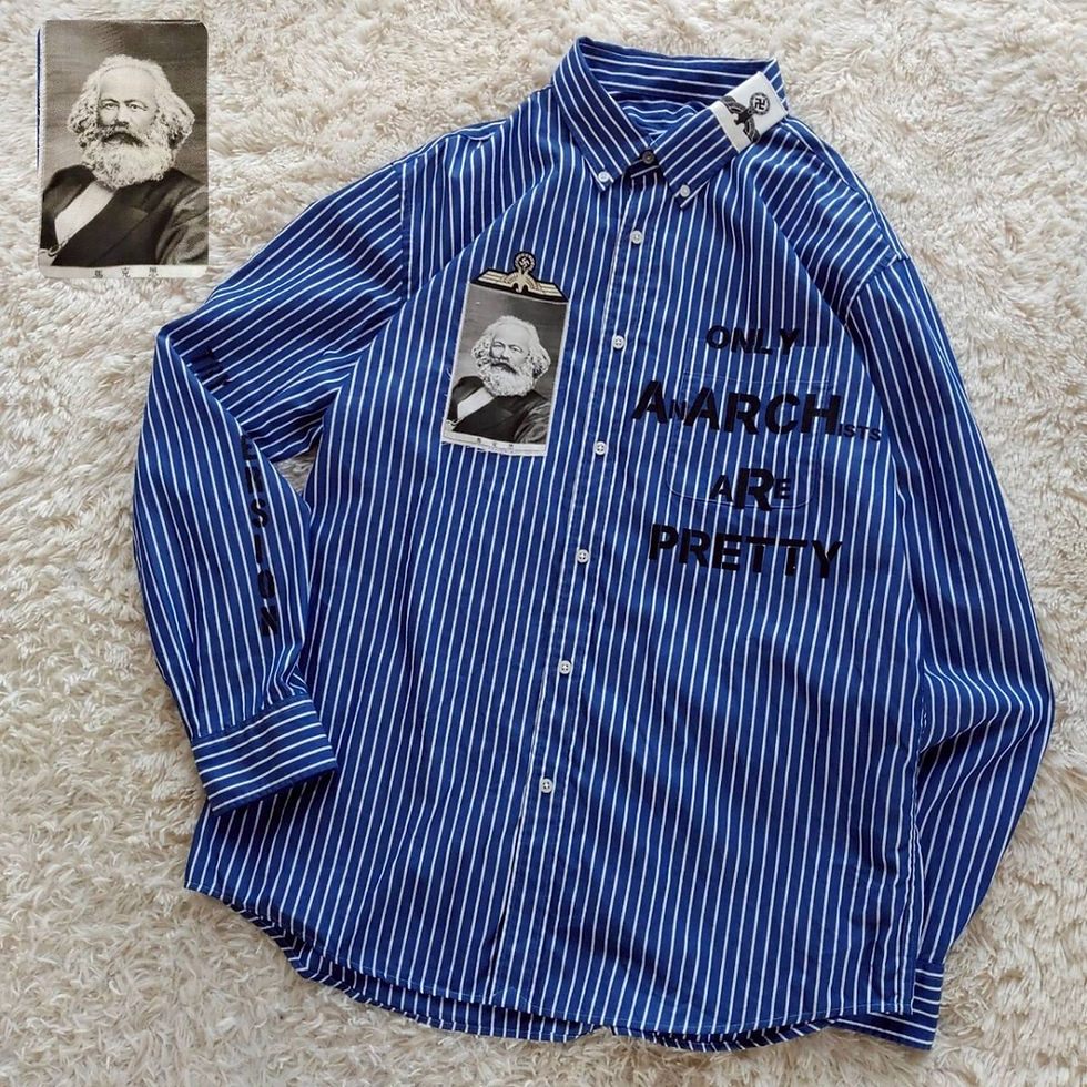 Thumbnail: Anarchy Shirt Hiroshi Fujiwara Karl Marx Skinhead England Punk