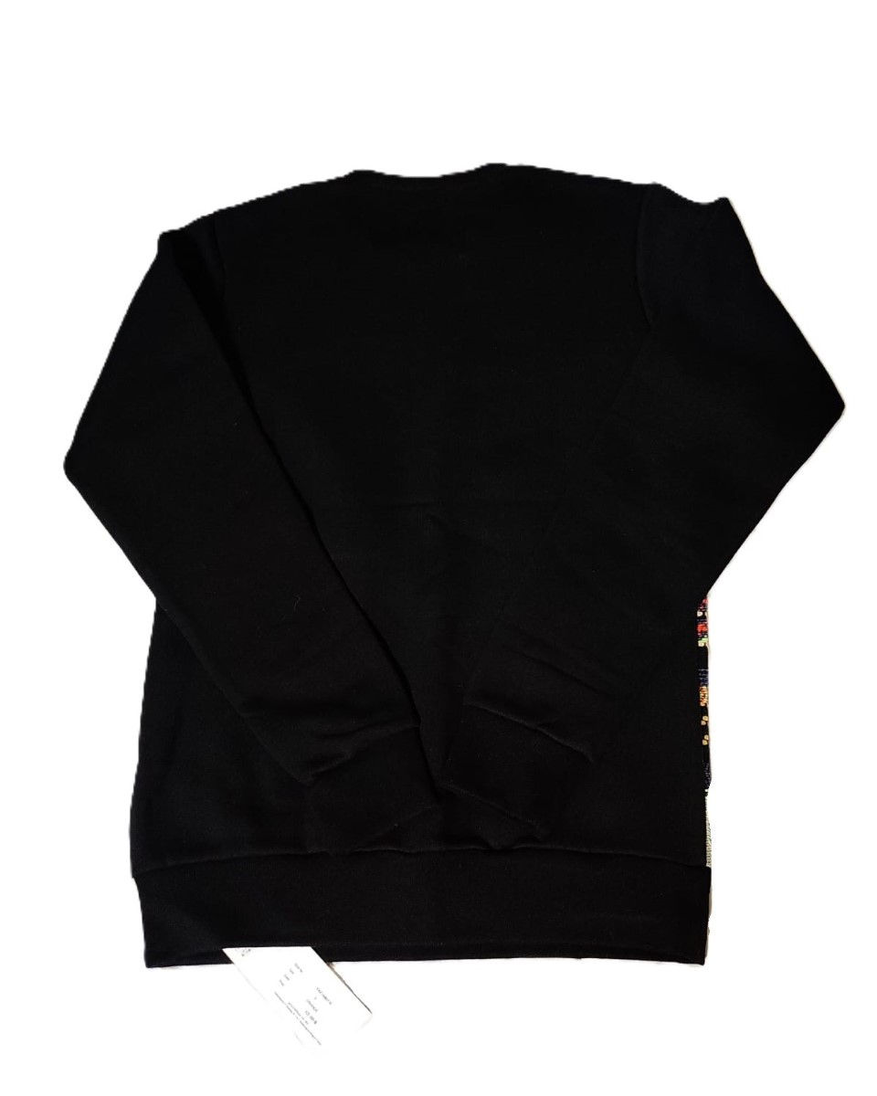 Thumbnail: Yoshio Kubo black and multicolor embroidered sweatshirt Size 3 (M)