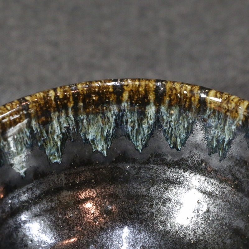 Thumbnail: Sato Kan Tea bowl Aizu Hongo-yaki, Torakuen Kiln
