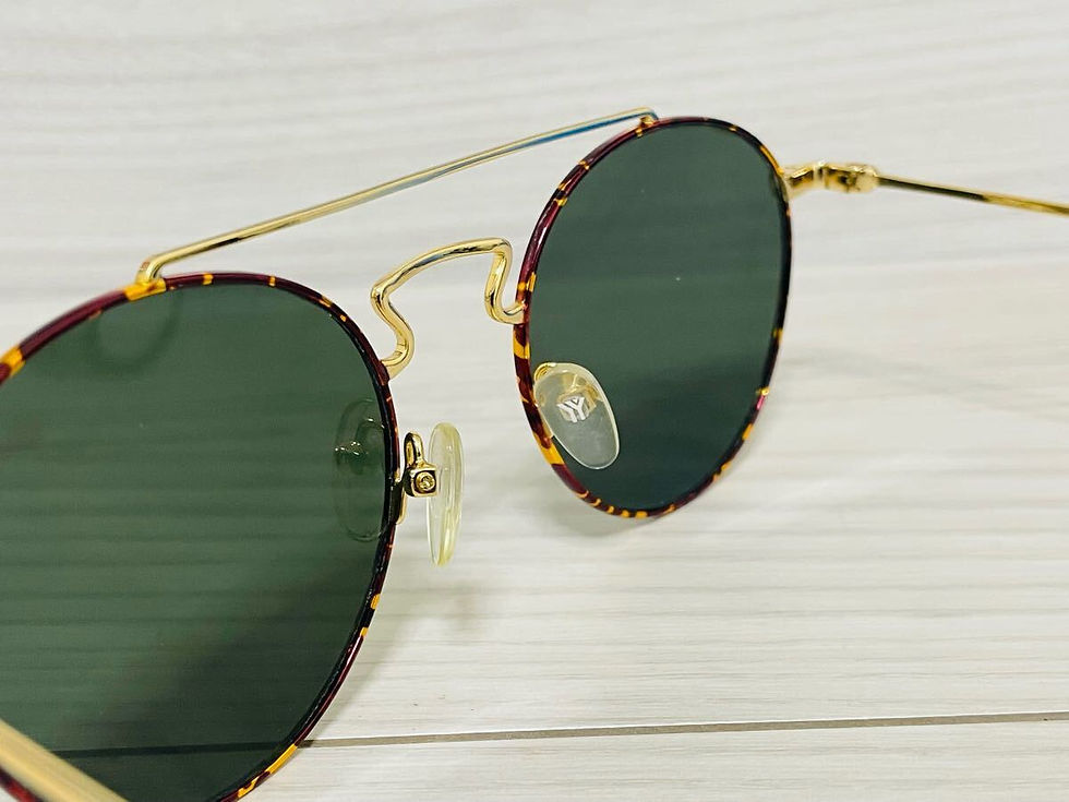 Thumbnail: Yohji Yamamoto double bridge glasses frame YY3004 006 50-20-145