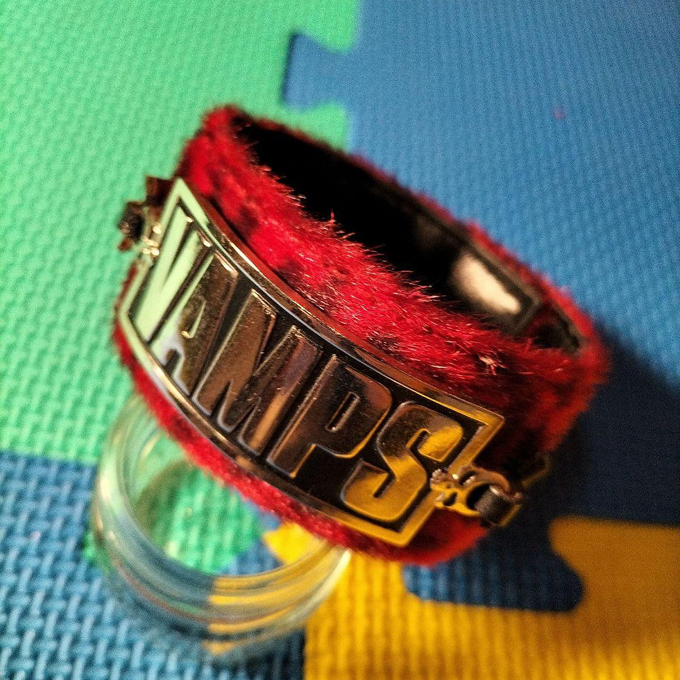 VAMPS Bracelet Wristband with leopard print