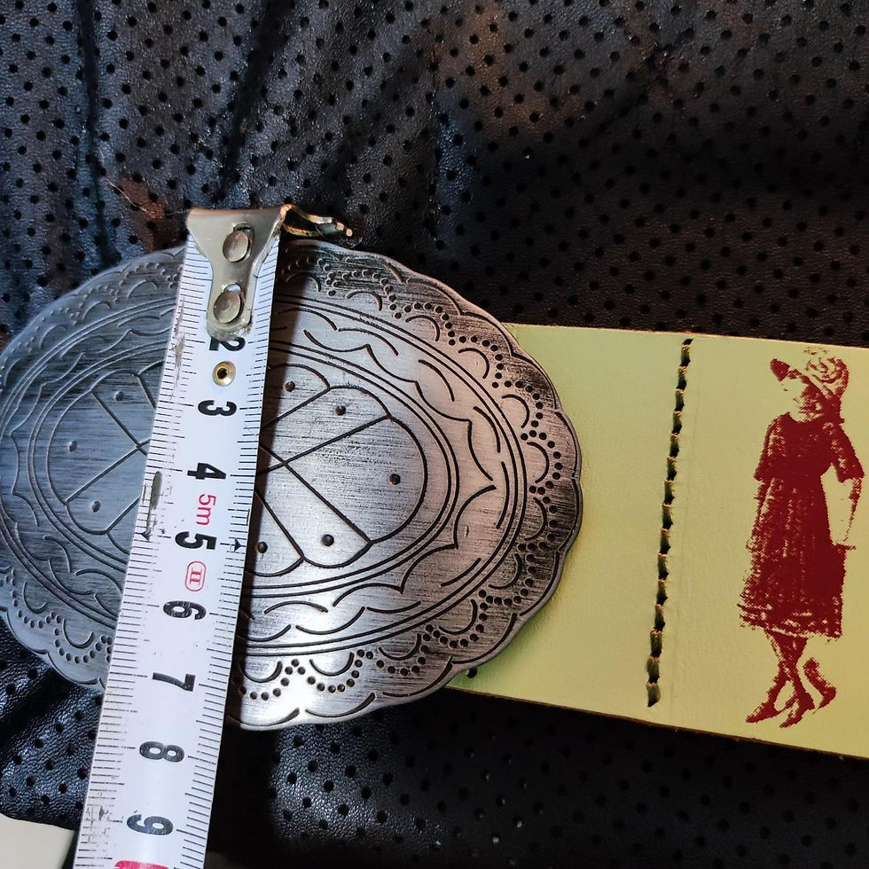 Thumbnail: Diesel Madame leather belt