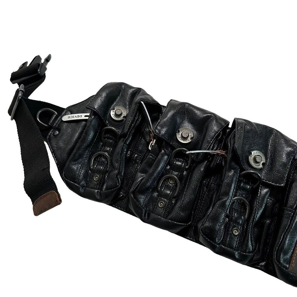 Thumbnail: DEVICE Japanese Waist Body Bag, Industrial Techwear Bag