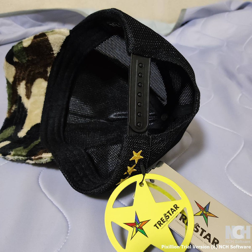 Thumbnail: TRESTAR FLUFFY CAPS STAR CAMO .