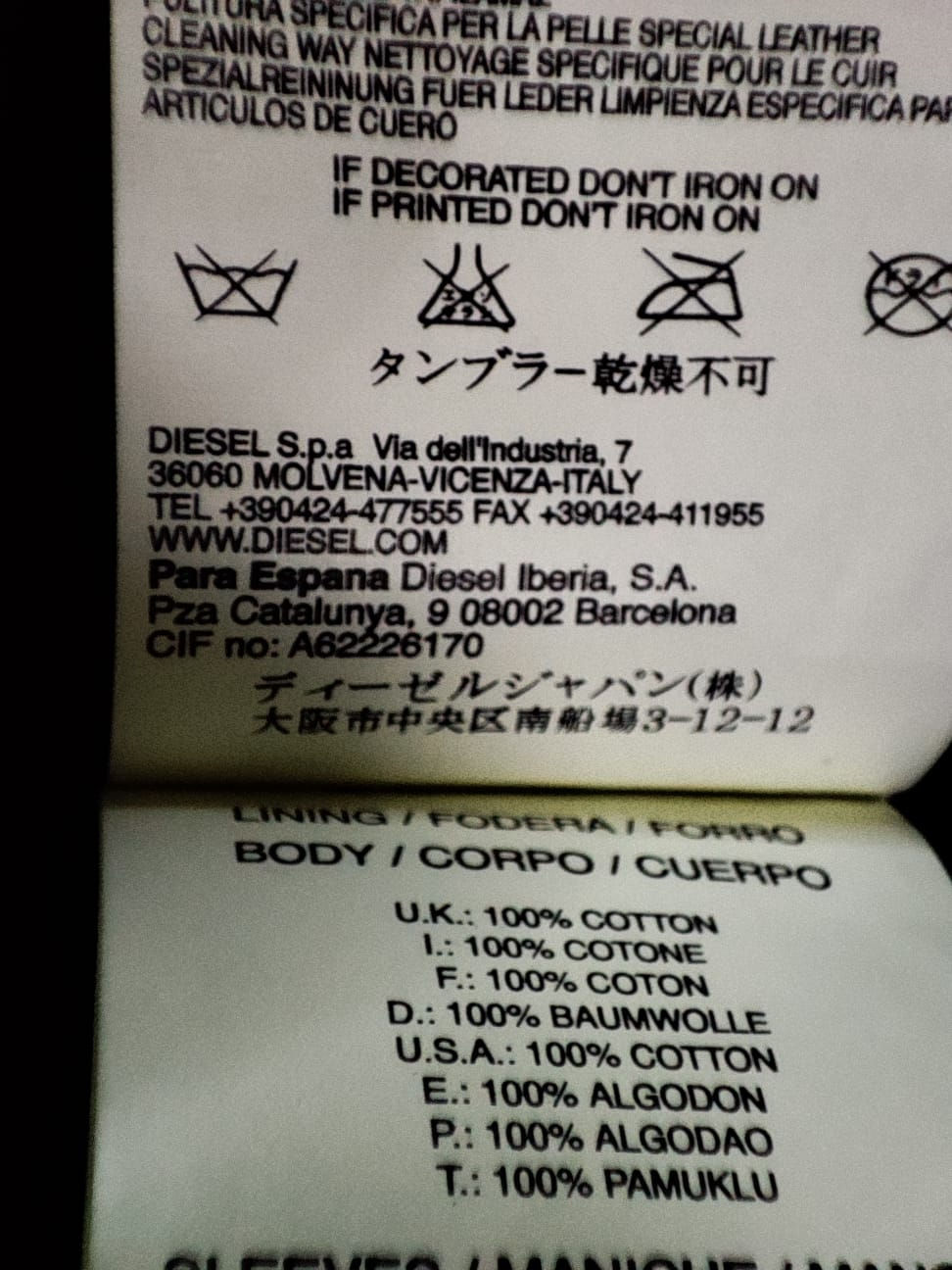 Thumbnail: DIESEL [Premium Sheepskin Leather] Jacket Blouson Jingle Riders Size L