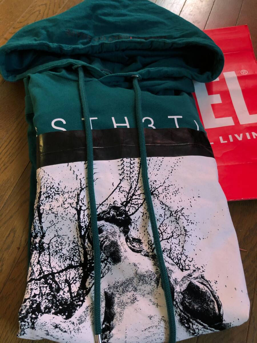 Thumbnail: Diesel Hoodie Fonty YB Size S oversized