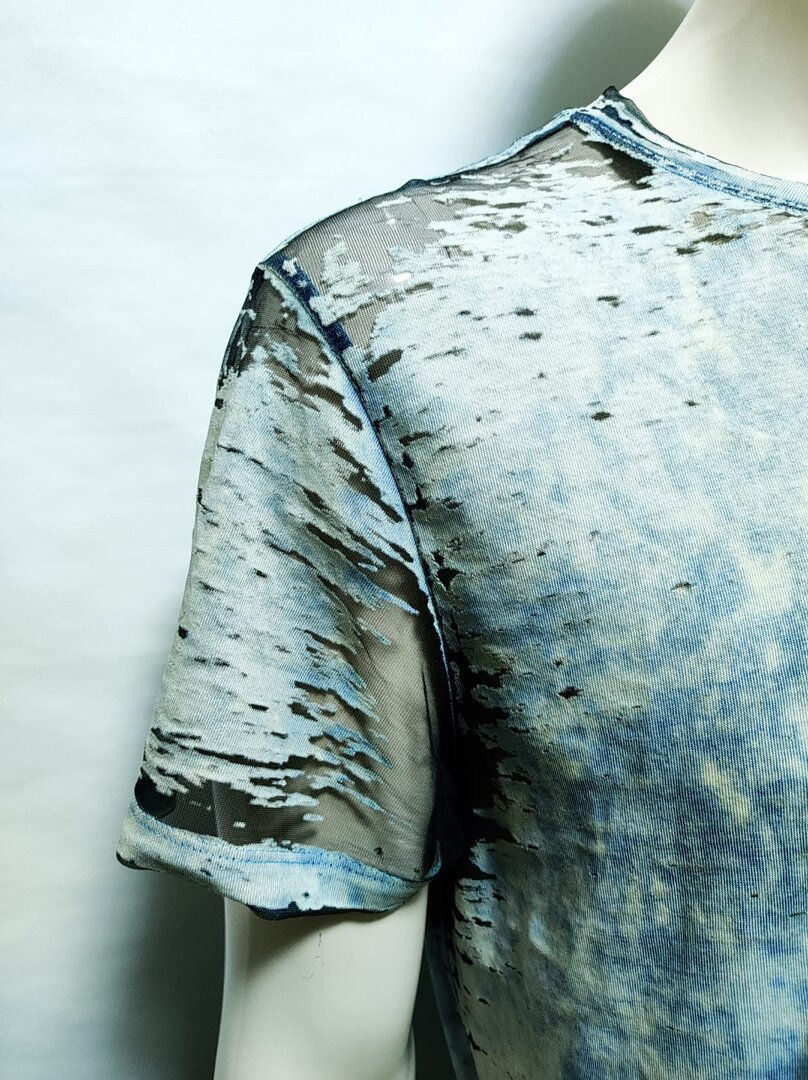 Thumbnail: DIESEL Mesh T-Shirt Size L