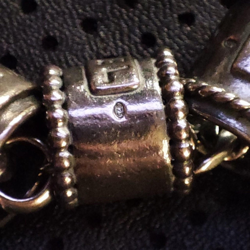 Thumbnail: Diesel Silver 925 bracelet with beads, Probably female.
