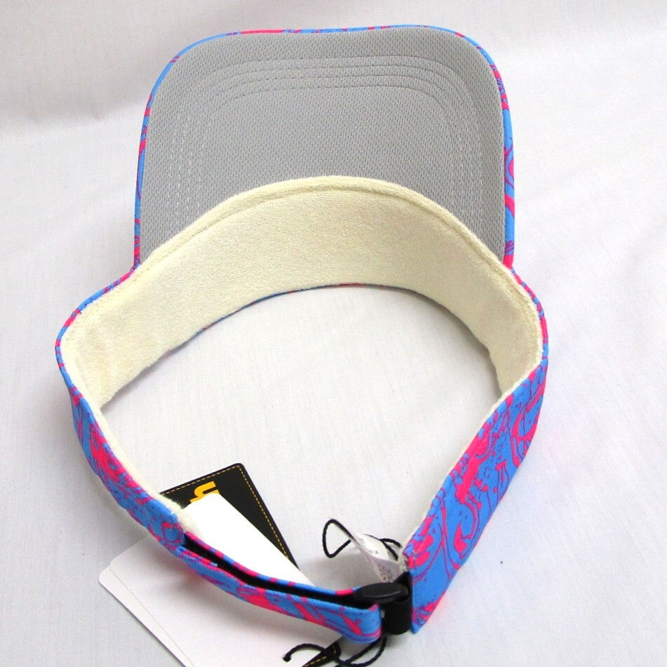 Thumbnail: LOUDMOUTH Blue neon and multi color sun visor