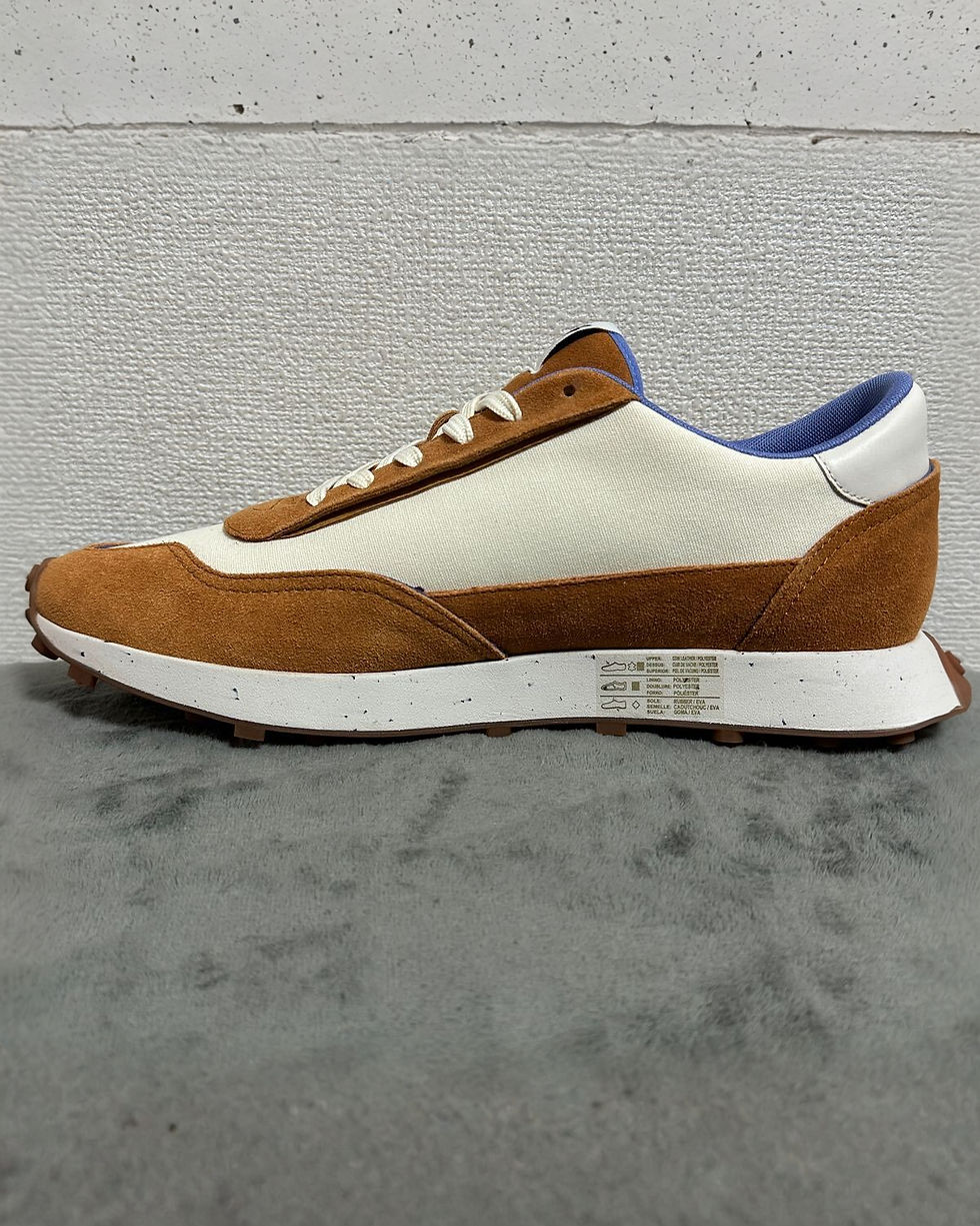 Thumbnail: Diesel White & Tan S-Racer LC Sneakers