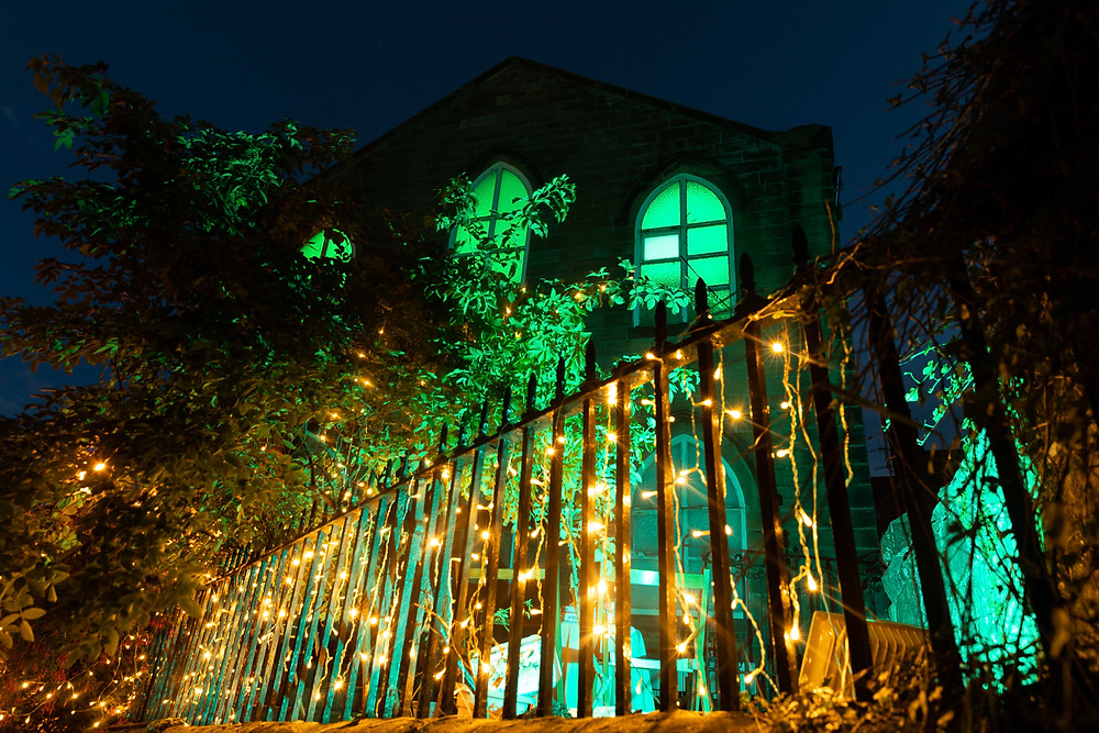 The evening reception venue