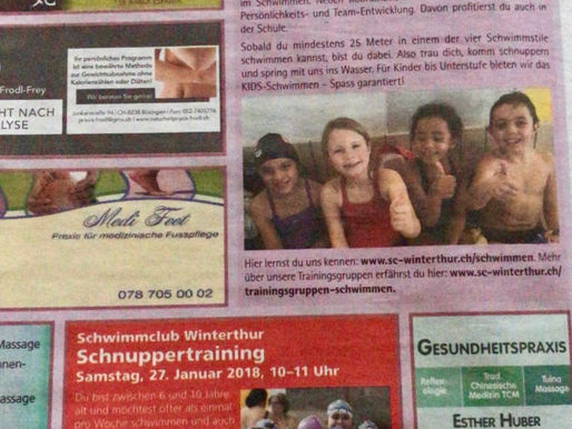 Der Club für Wasserratten/ Schnuppertraining